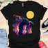 Bulldog & Moon - V4 - All Bulldogs T-Shirt